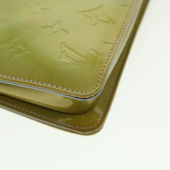 LOUIS VUITTON Monogram Vernis Lexington Pouch Baby Blue M91011 LV Auth 42544 - Picture 16 of 16